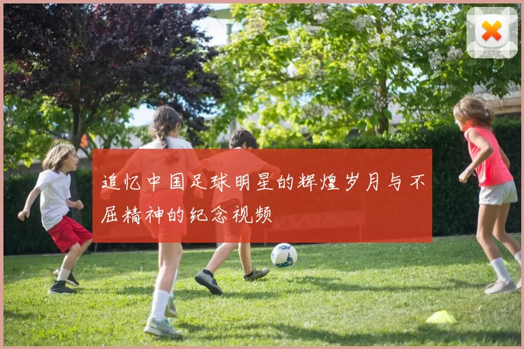 追忆中国足球明星的辉煌岁月与不屈精神的纪念视频