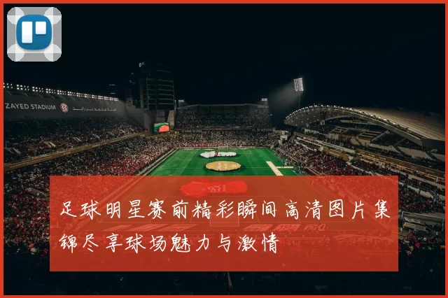 足球明星赛前精彩瞬间高清图片集锦尽享球场魅力与激情